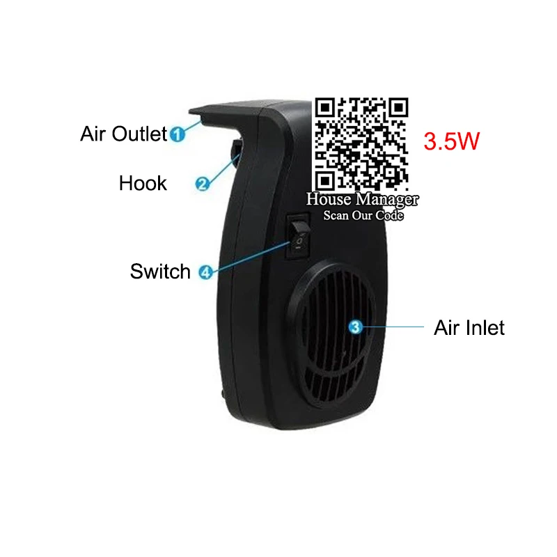 Мини дешевый малошумный охлаждающий вентилятор для аквариума Coldwind подвесной