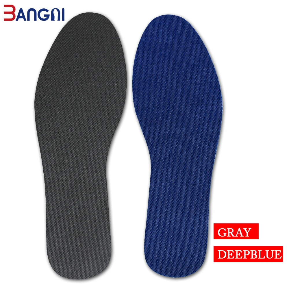 BANGNI 5 Pair Double Side Insoles Breathable Anti-Slippery Sports Basketball Running Sole Shoe Pads for Women Men Inserts