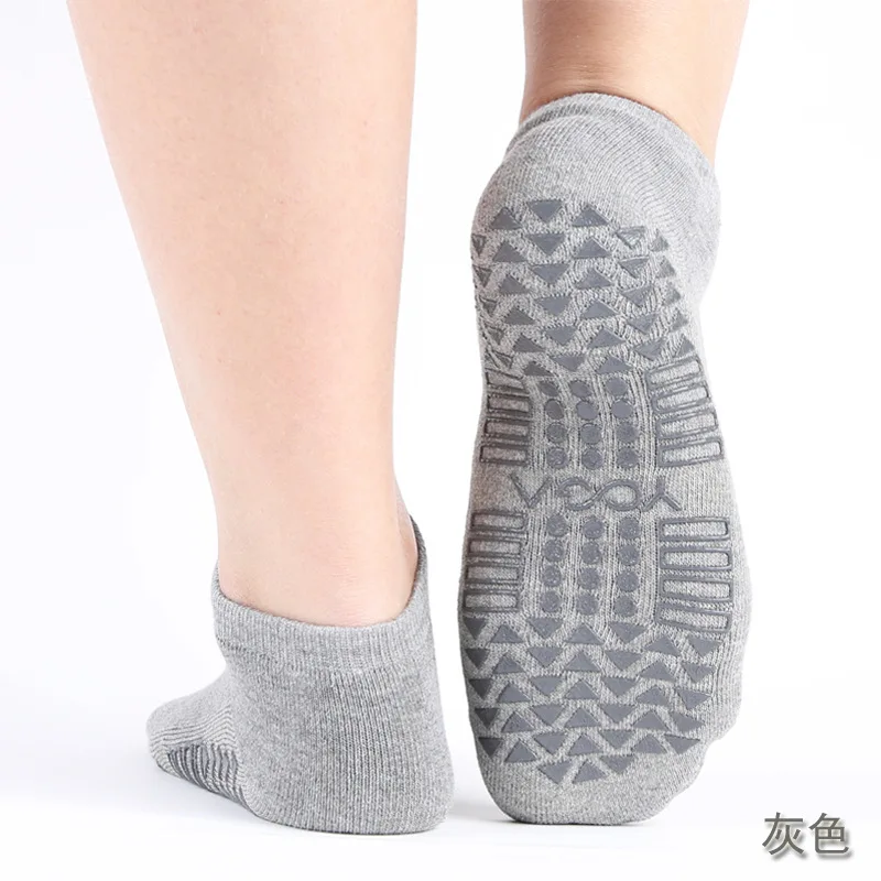 Новинка женские спортивные нескользящие носки до щиколотки с открытой спиной