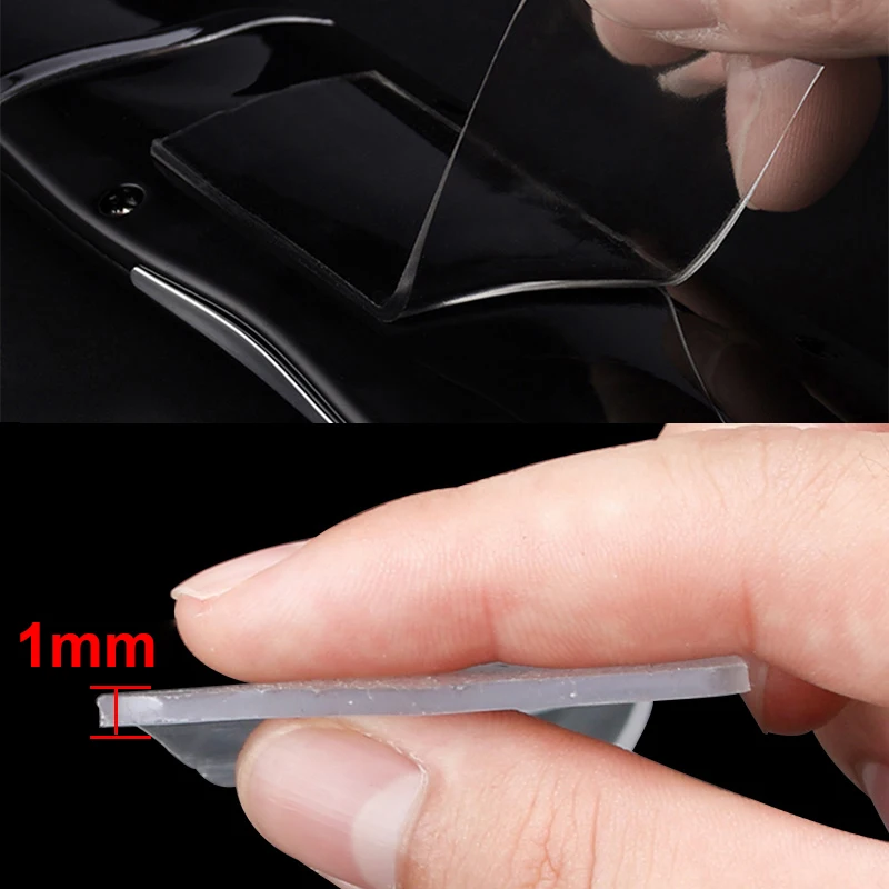 Автомобильный Стикеры s двусторонний скотч силикатный гель клей интерьера