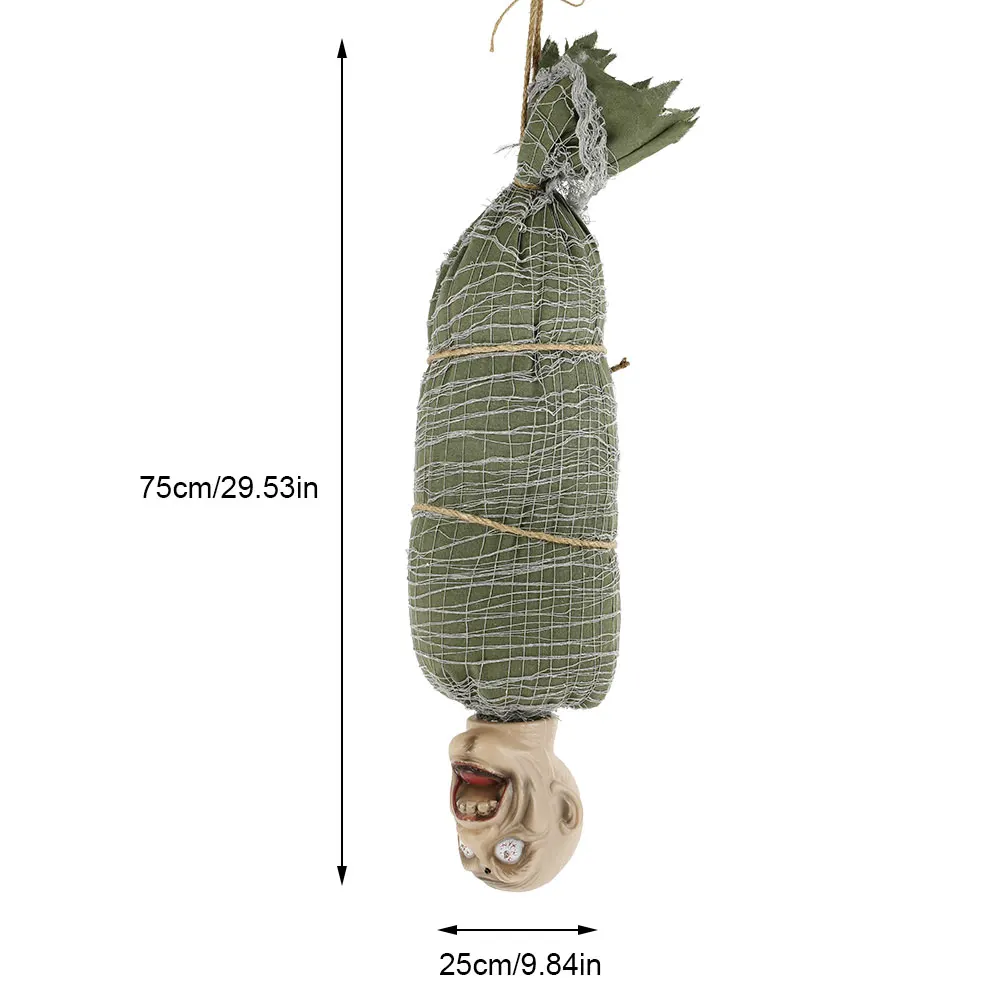 1 шт. Хэллоуин подвесной призрак каркас СВЕТОДИОДНЫЙ Электрический реквизит