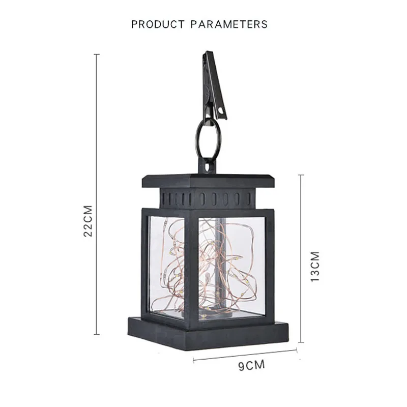 

Garden Solar Lamp Wireless Solar Light Cottage Waterproof IP65 ABS Solar Powered Christmas Outdoor Led Lights Decoration