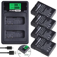 2x 1500mah en el14 en el14 en el14a battery lcd dual charger for nikon p7800p7100d3400d5500d5300d5200d3200d3300mh 24
