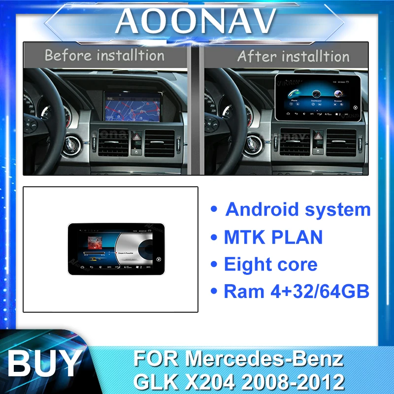 

2din android автомобильное радио для-Mercedes-Benz GLK X204 2008-2012 автомобильный Авторадио Стерео мультимедийный плеер сенсорный экран GPS навигация