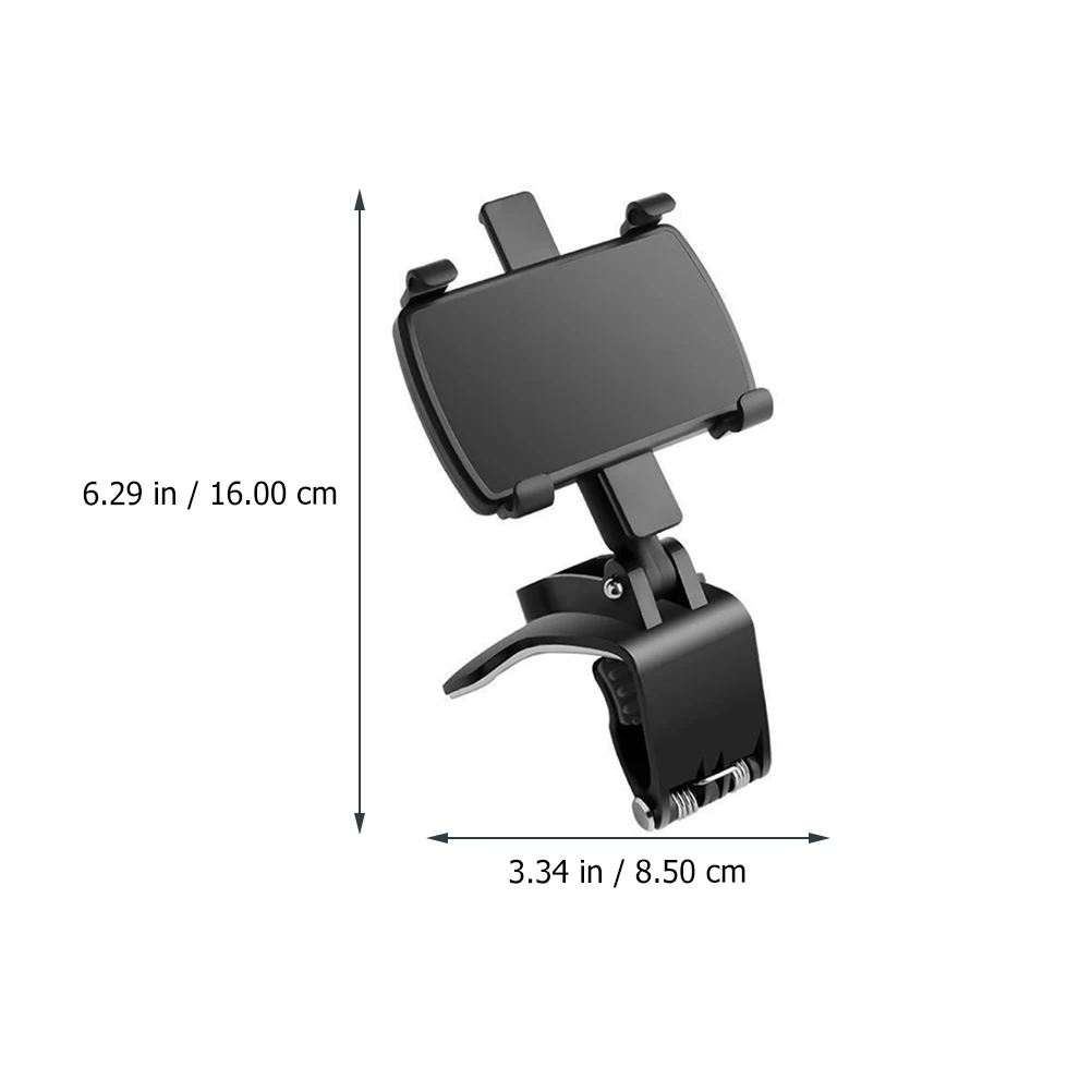 

Car Phone Mount Car Dashboard Phone Holder Universal Car Phone Holder (Black)