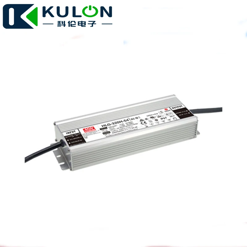 MEANWELL HLG-320H-48 48 В 6 7 А 321 Вт постоянное напряжение + с драйвером постоянного тока для