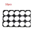 10 шт. черный 21700 3x5 держатель батареи пластиковые скобы для батарей 21700 аксессуары для упаковки