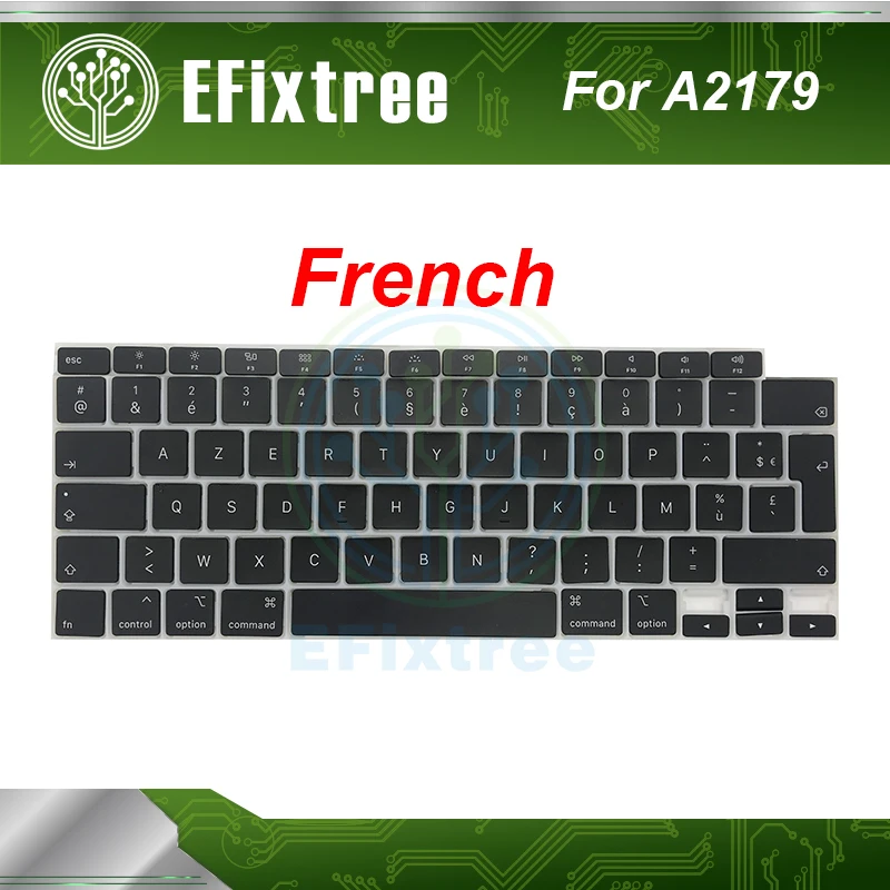 Клавиатура для ноутбука A2179 с колпачком клавиш клавиатуры Французский FR Apple Macbook