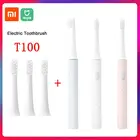 Зубная щетка Xiaomi Mijia T100 звуковая электрическая, автоматическая ультразвуковая Водонепроницаемая перезаряжаемая с USB, для взрослых