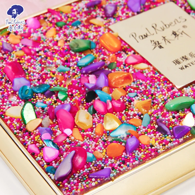 Paul Rubens Твердые акварельные краски в наборе 24 цвета Exquiste портативный камень стиль