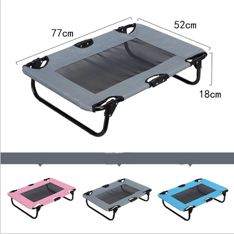 Летняя оксфордская открытая кровать для собак дышащая Coolaroo портативная классная