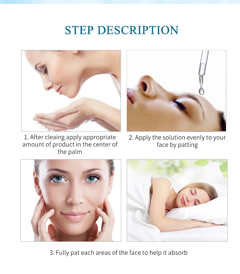 

PUTIMI 15ml Hyaluronic Acid Shrink Pore Face Serum Moisturizing Hydrating Essence Face Cream Anti-Aging Repair Dry Skin Care