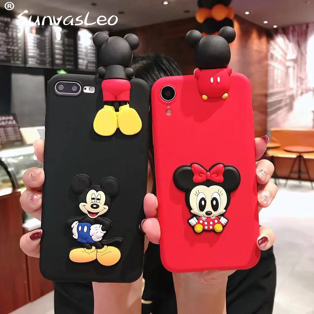 3D мультфильм животных мягкий чехол для телефона задняя крышка для samsung S6 S7 S8 S9 S10 S10 рlus Lite/M10 M20 M30/Note 3 4 5 8 9/A30 A50