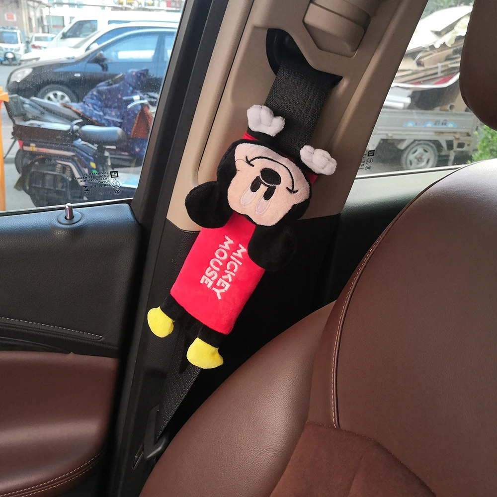 Мягкая микрофибра Накладка для ремня безопасности автомобиля ремень с