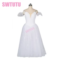 white romantic tutu ballerina dressfairy ballet dance wearballet costumesballet dresses for adultsballet tutu dressbt8909