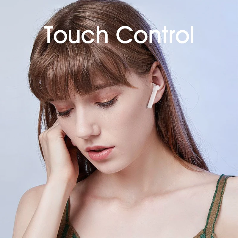 

QCY T7 Bluetooth Mini 5.1 Earphones TWS Wireless HiFi Stereo Bass Earbuds ENC Noise Cancelling Type-C Charge Magnetic Headset