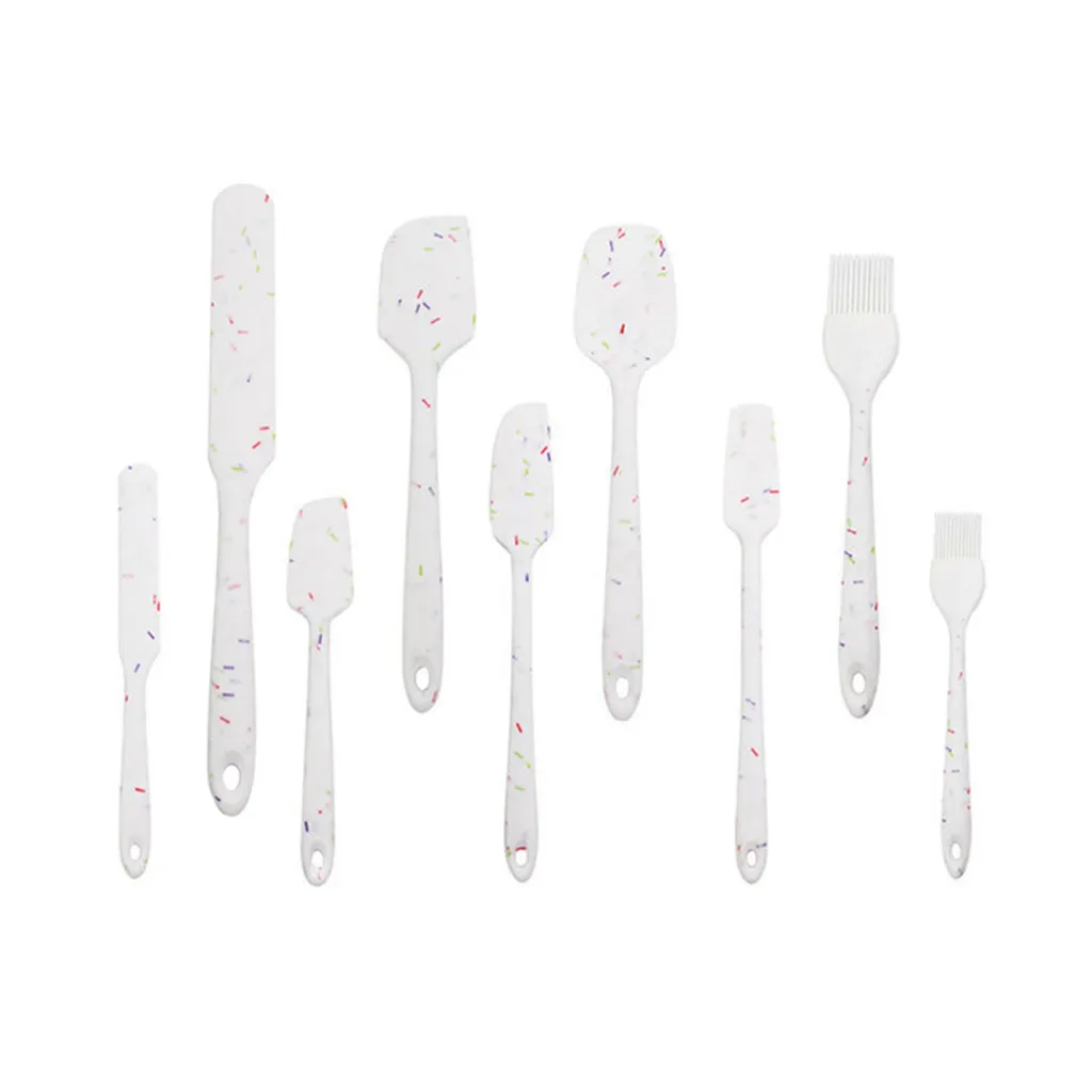 Силиконовая лопатка устойчивая к высоким температурам гибкая антипригарная