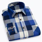 Высокое качество, на каждый день, рубашки для мужчин 2020 осеннее платье с длинными рукавами модные фланелевая клетчатая рубашка Мужская Camisas 6 Цвета брендовая одежда DS-135