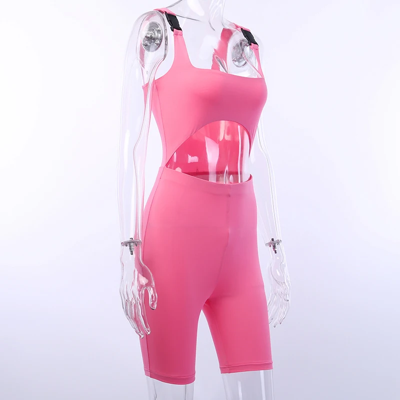 Женский однотонный облегающий тонкий без рукавов бретелек спортивный