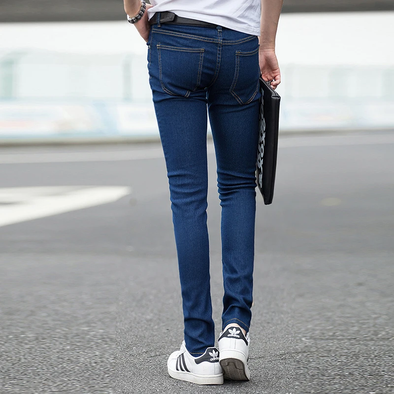 Новинка 2018 Осенние ковбойские повседневные мужские джинсы оригинальные