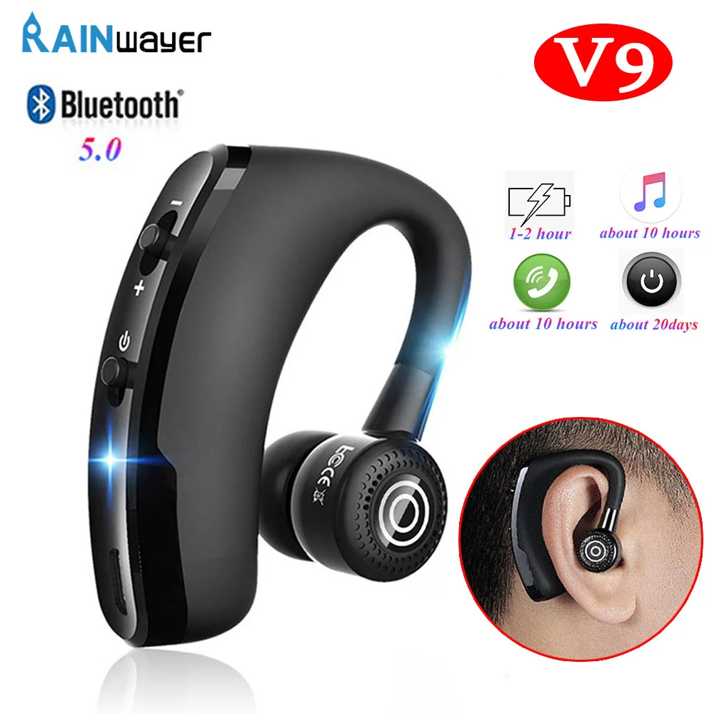 Bluetooth наушники V9 с микрофоном и поддержкой Bluetooth|Наушники гарнитуры| |