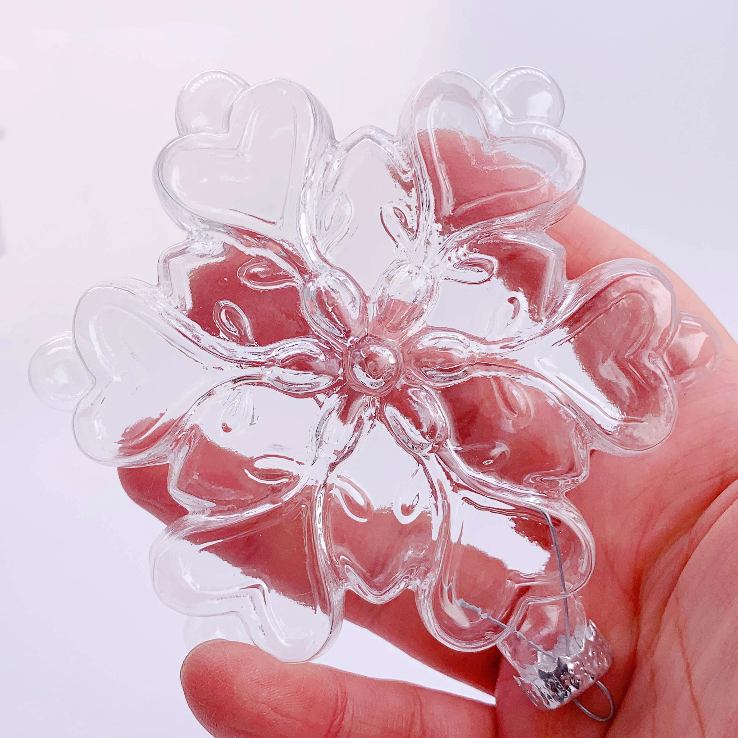 Продвижение DIY Paintable домашнее событие сад Рождественское украшение из стекла