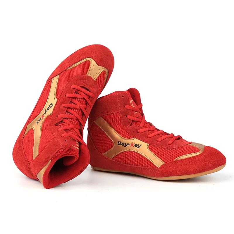 Ботинки DK мужские профессиональные для бокса и борьбы обувь тяжелой атлетики