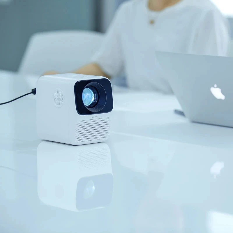 Global Version Wanbo T2 MAX Projector Android 9.0 4K 1080P Mini LED Portable WIFI Projector Home Theater  Keystone Correction