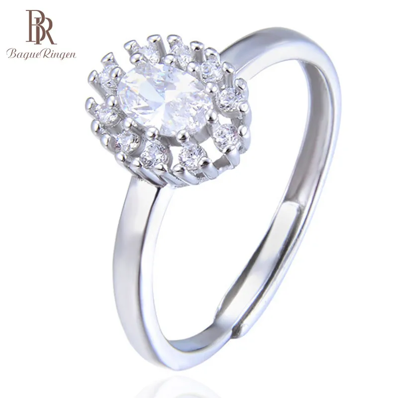 Кольцо женское из настоящего серебра 100% пробы регулируемое вечерние ЦО|Кольца| |