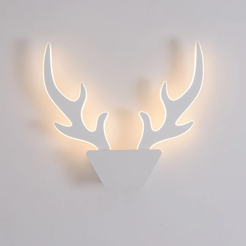 Современный минималистичный настенный светильник с рогами прикроватная лампа