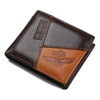 brand genuine leather men wallets coin pocket zipper real mens leather wallet with coin high quality male purse administration