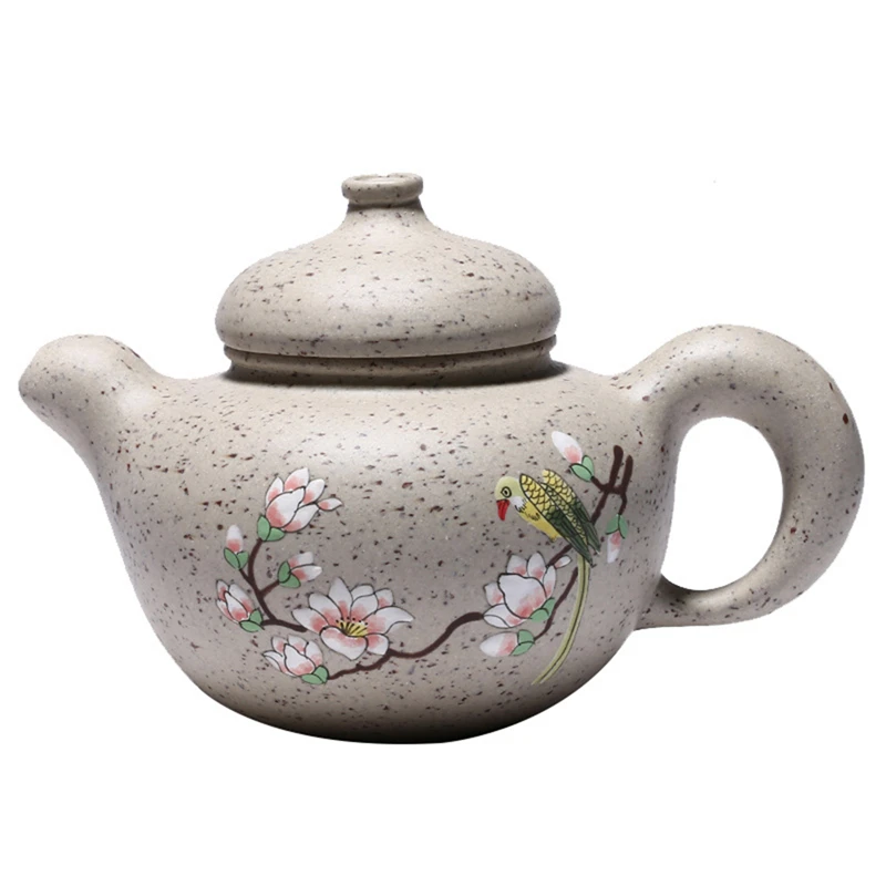 

Yixing Original Mine Famous Purple Clay Teapot, Starry Sky, White Section, Icing on The Cake, Kung Fu Tea Set, Teapot