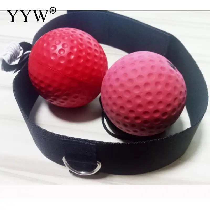 

Boxing Reflex Speed Punch Head Ball Speed Training Headband Ball Mma Sanda Boxer Adjustable Headband For Punching Equipment