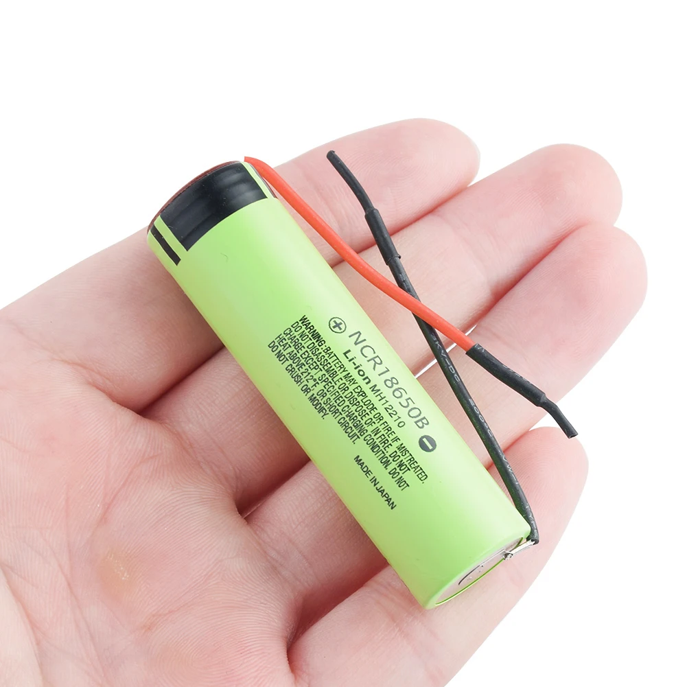 Panasonic 1/2/4/6/8/10x Перезаряжаемые 3 7 v NCR18650B Батарея 20A 3400mAh литий ионный NCR 18650B