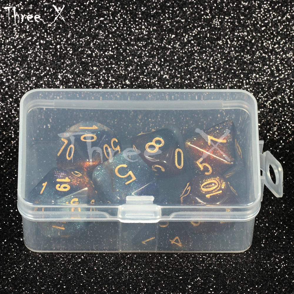 7 шт. аксессуары для игры в игральные кости|Кубики| |