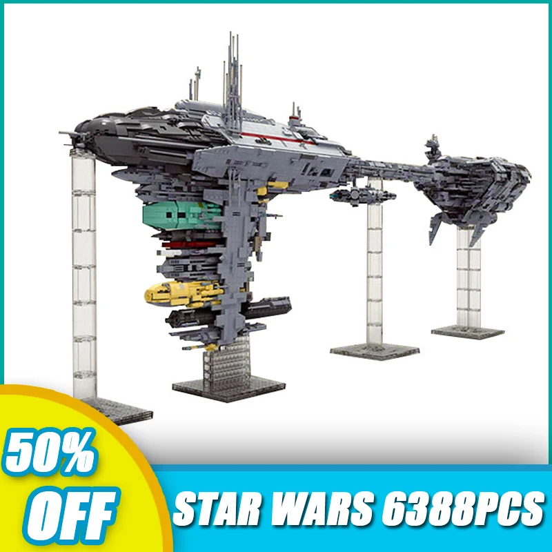 

Звездная программа MOC 5083, звездная программа игрушек, совместимая с 21001 UCS Nebula-b, медицинские детские строительные блоки с Христом