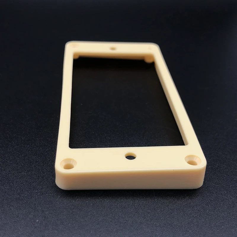 2 шт. с наклоном заколкой для Пластик хамбакер рама монтажным кольцом аксессуар 7*9