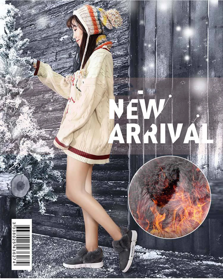 SWYIVY/зимние сапоги; женская зимняя обувь на меху; кроссовки без застежки; коллекция года; зимние плюшевые ботильоны; женская зимняя обувь; Femme