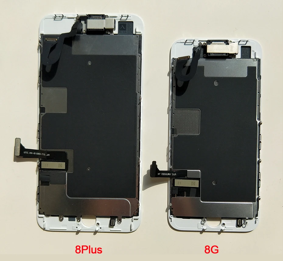 Завершенный ЖК-дисплей для iPhone 7 7 Plus 8 8 Plus Превосходное качество ЖК-экран сборка Замена с фронтальной камерой+ динамик+ подарок