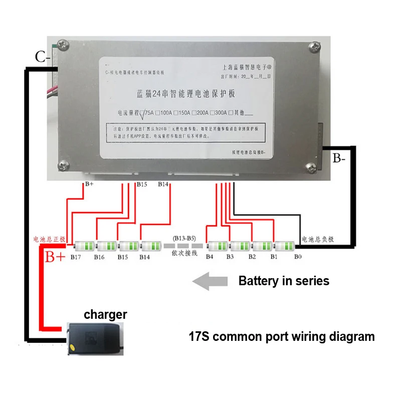 Bluetooth с приложением 6 S-24 S 100A BMS 7S 10S 15S 13S 14s 16S 20S 24S 100A 36V 48V lifepo4 литий-ионный LTO аккумулятор из лития и титана пакет