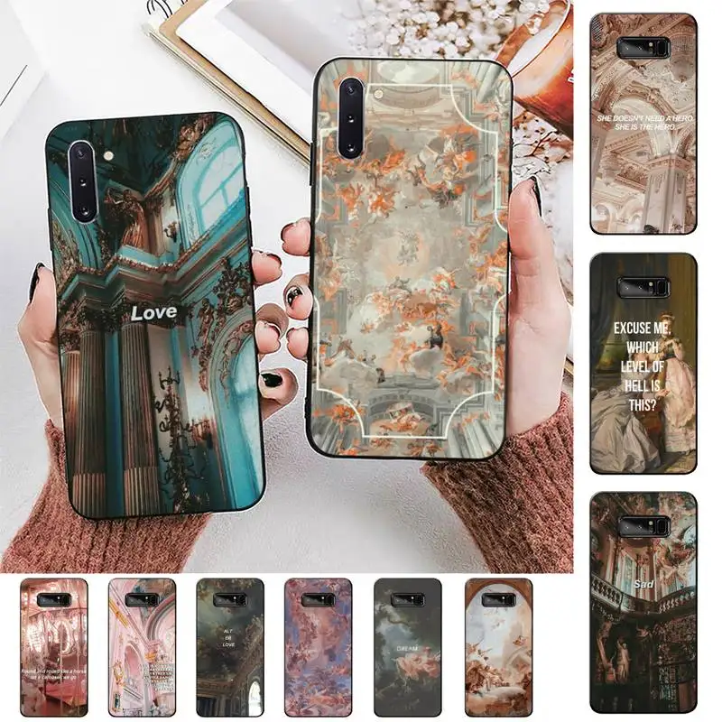 

FHNBLJ palace of versailles The of Adam Art Phone Case for Samsung Note 3 4 5 7 8 9 10 20 pro lite ultra for Oppo A9 2020