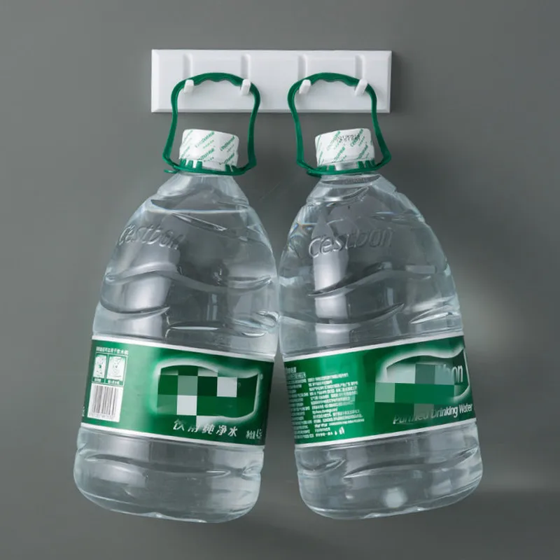 Модный простой складной крючок пластиковые настенные вешалки 4 кронштейна