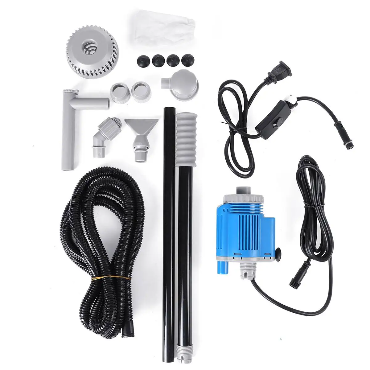 

20/28W Electric Aquarium Fish Tank Water Change Pump Aquarium Cleaning Tool Water Changer Gravel Cleaner Siphon Filter Pump