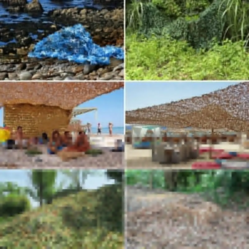 Камуфляжная сетка для охоты в стиле милитари камуфляжная защиты от солнца