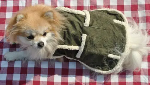 Теплый зимний жилет для собак и кошек пальто свитер верхняя одежда флисовая