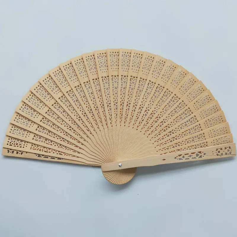 20/23CM Wooden Home Decoration Hand Fan Wedding Supplies Give Gifts Sandalwood Handmade Folding | Дом и сад