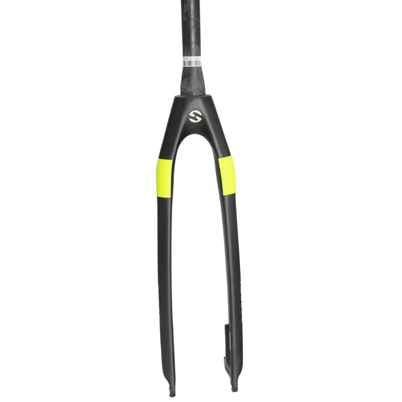 TOSEEK Carbon fiber bike fork Tapered Rigid Bicycle Fork e disc brake 26 /27.5/ 29 ER inch mtb UD Black bicycle accessories 570g | Спорт и