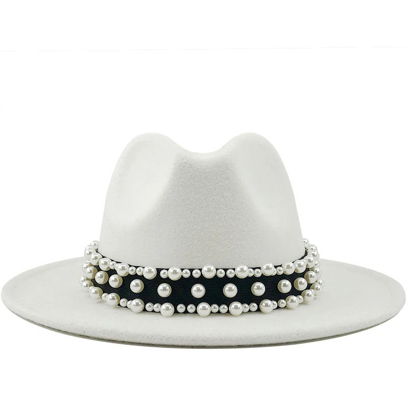 Мужская/Женская/мужская фетровая шляпа-федора шляпа с широкими полями и