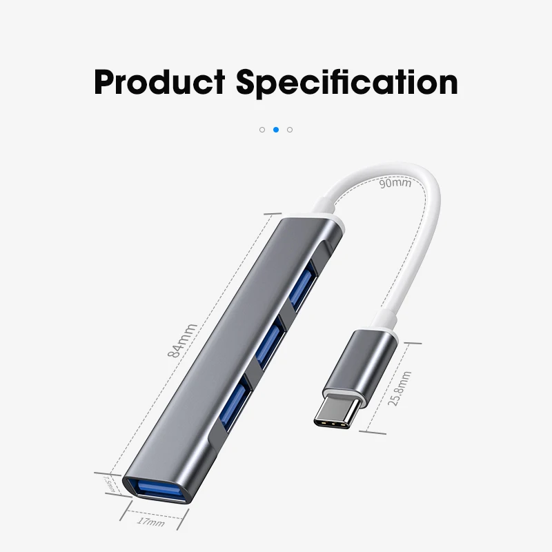 Тип C концентратор USB кабель Переходник на Мульти 3 0 HUB адаптер док станция для MacBook