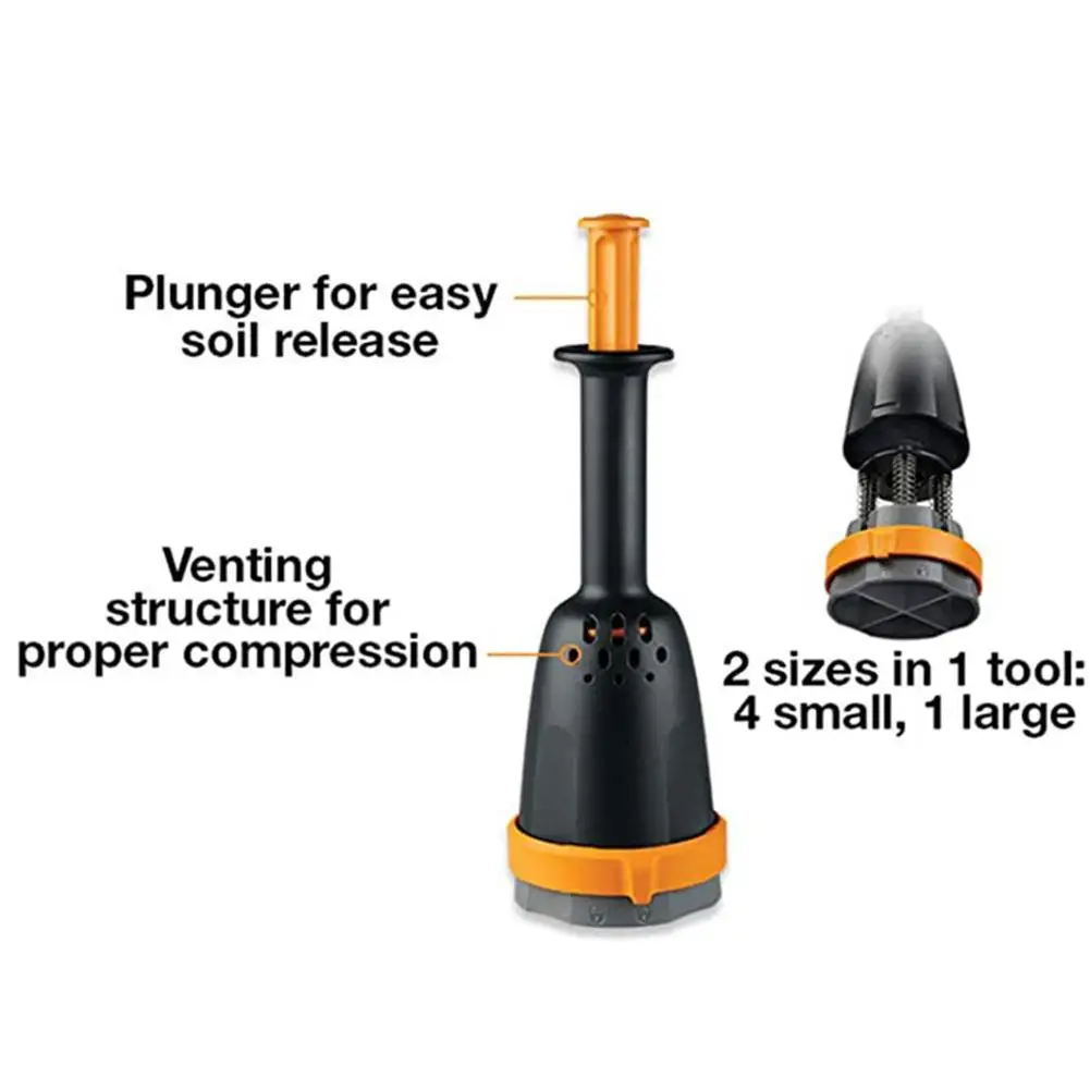 

Plastic Manual Soil Press Seedling Raising Bulldozer Seedling Raising Device Modeling Plant Garden Soil Succulent K7S3